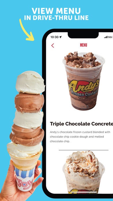Andy's Frozen Custard screenshot 1