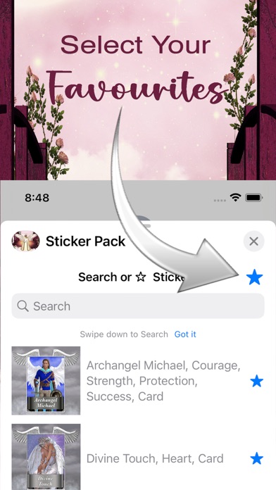 Angel For Comfort Sticker Pack screenshot 3