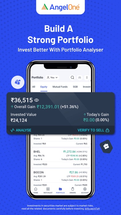 Angel One: Stocks, Mutual Fund screenshot 1