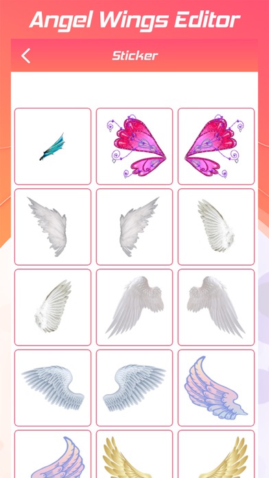 Angel Wings Editor screenshot 4
