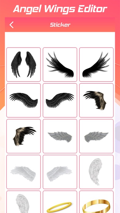 Angel Wings Editor screenshot 2