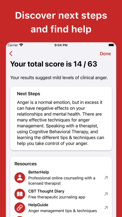 Anger Test (Clinical) screenshot 1