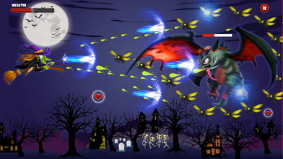 Angry Witch vs Pumpkin screenshot 2