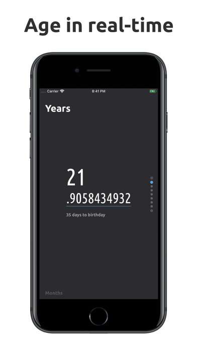 Ani - Real-Time Age Calculator screenshot 1
