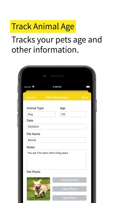 Animal Age Tracker screenshot 3