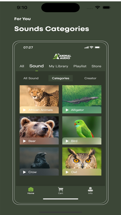 Animal Audio Real animal sound screenshot 3