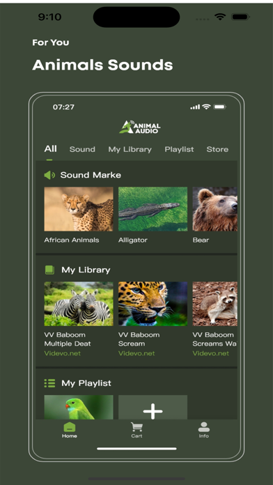 Animal Audio Real animal sound screenshot 4