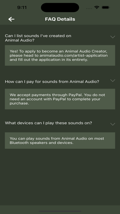 Animal Audio Real animal sound screenshot 1