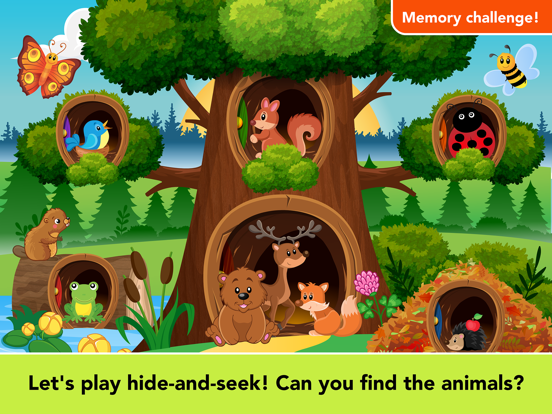 Animal games for 2-5 year olds screenshot 1