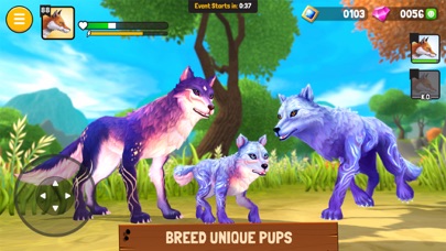 Animal Kingdoms: Wolf Sim MMO screenshot 6