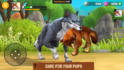 Animal Kingdoms: Wolf Sim MMO screenshot 4