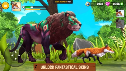 Animal Kingdoms: Wolf Sim MMO screenshot 1