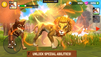 Animal Kingdoms: Wolf Sim MMO screenshot 2