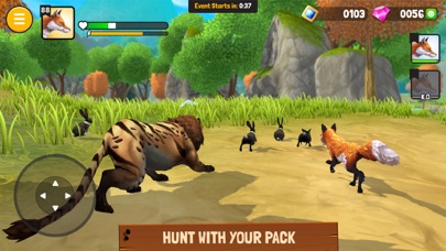 Animal Kingdoms: Wolf Sim MMO screenshot 3