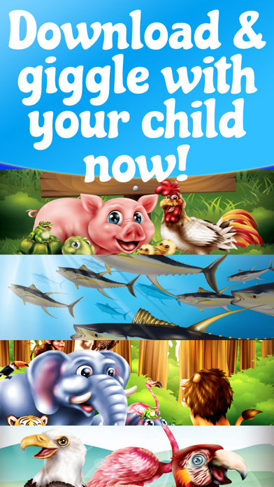 Animal Sounds, Noises For Kids screenshot 1