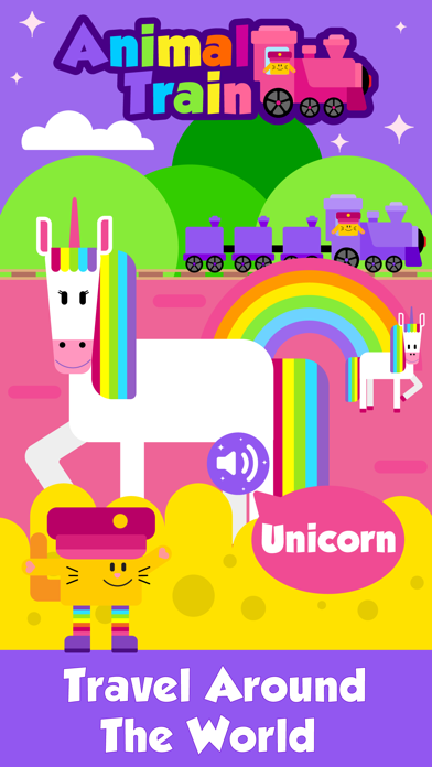 Animal Train - Learning Game screenshot 4