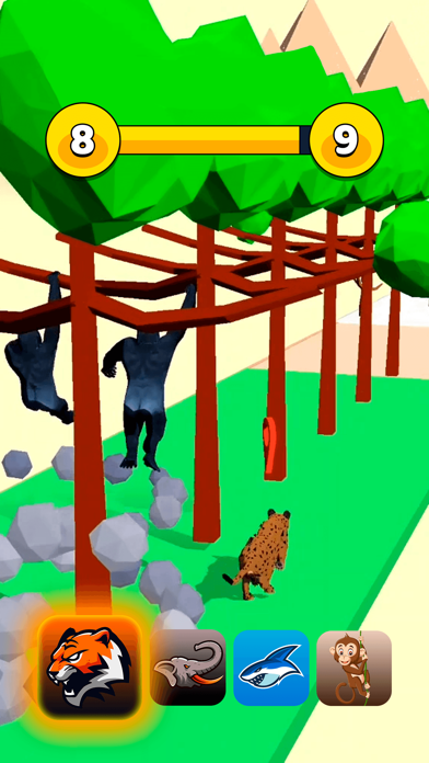 Animal Transform:Epic Race 3D screenshot 1