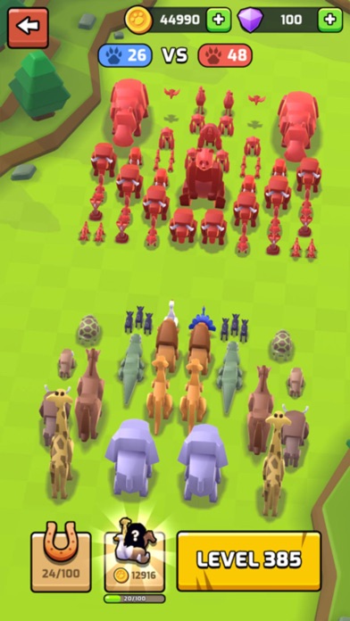 Animal Warfare: Idle Battler screenshot 1