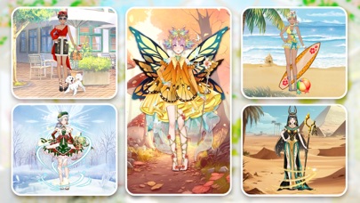 Anime Dress Up Games: Stylist screenshot 3