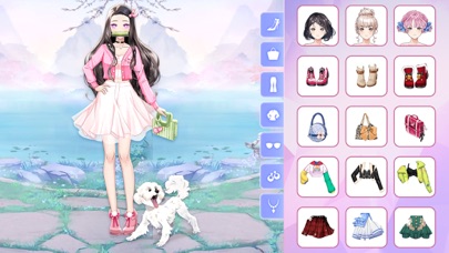 Anime Dress Up Games: Stylist screenshot 2