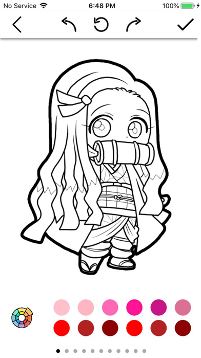 Anime & Manga Coloring Book screenshot 5