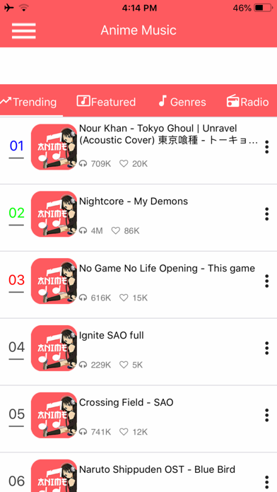 Anime Music Collection screenshot 4
