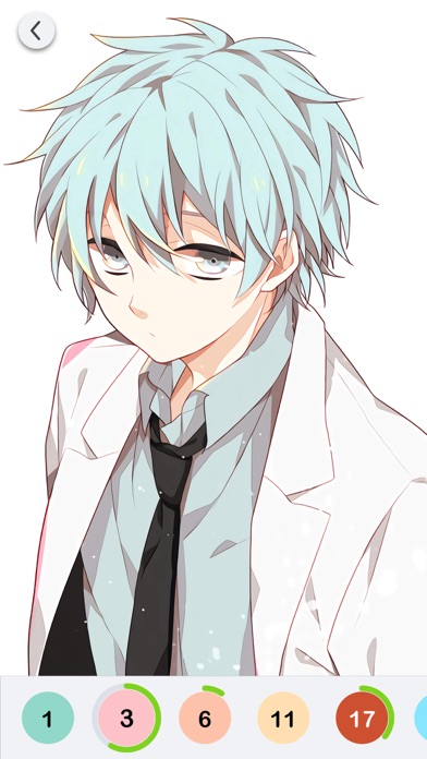 Anime Paint - Color By Number screenshot 3
