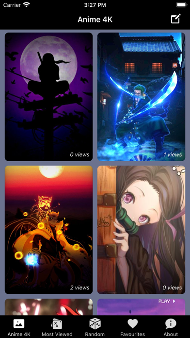 Anime Wallpaper Otaku HD screenshot 1