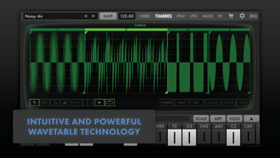 Animoog Z Synthesizer screenshot 3