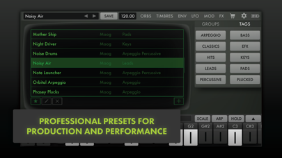 Animoog Z Synthesizer screenshot 2