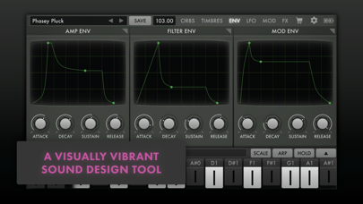 Animoog Z Synthesizer screenshot 1