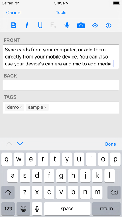 AnkiMobile Flashcards screenshot 3