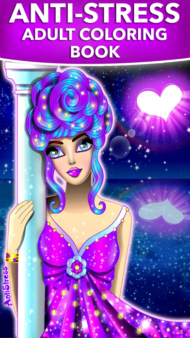 AntiStress Adult Coloring Book screenshot 1