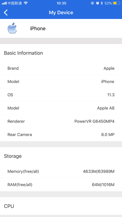 AnTuTu Benchmark screenshot 2