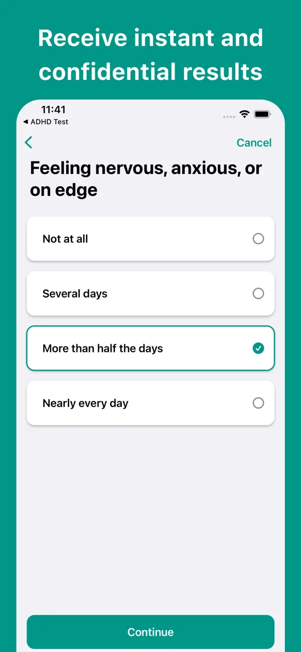 Anxiety Test⁺ screenshot 2