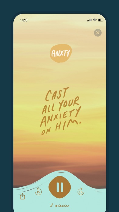 ANXTY Anxiety Self Care Widget screenshot 1