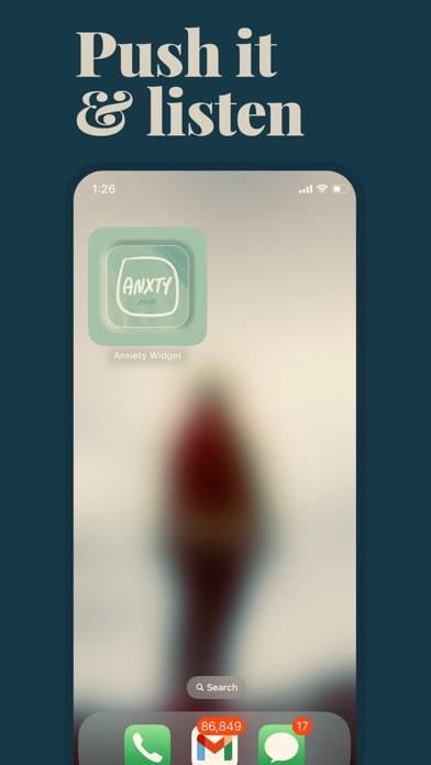 ANXTY Anxiety Self Care Widget screenshot 2