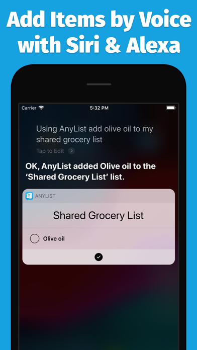 AnyList: Grocery Shopping List screenshot 1