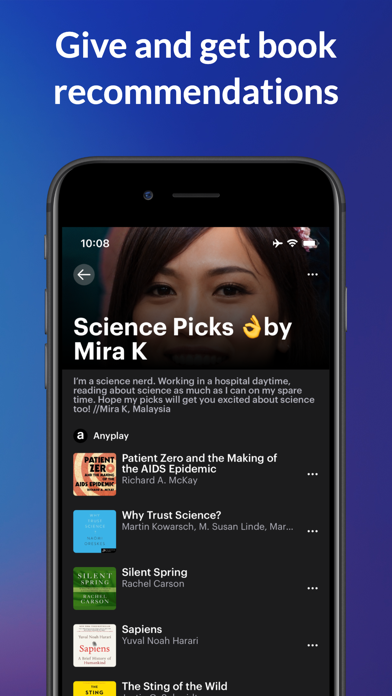 Anyplay Audio books & stories screenshot 1