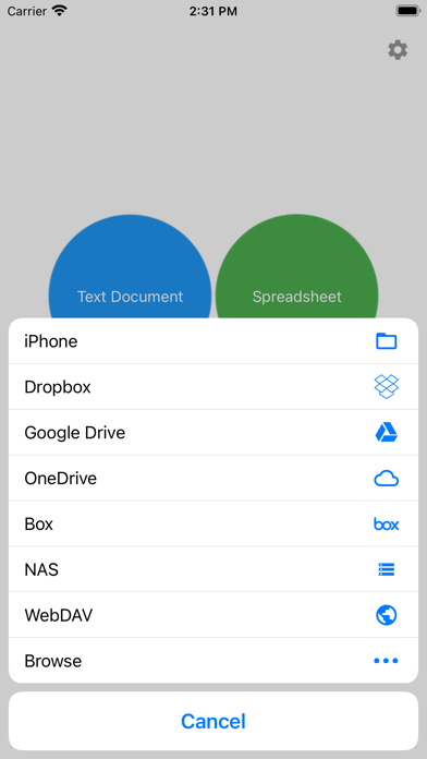 AO Office screenshot 1