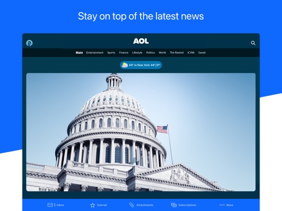 AOL Mail, News, Weather screenshot 4