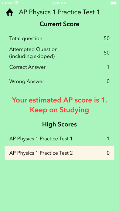 AP Physics 1 screenshot 1