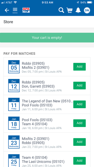 APA Pool League screenshot 5