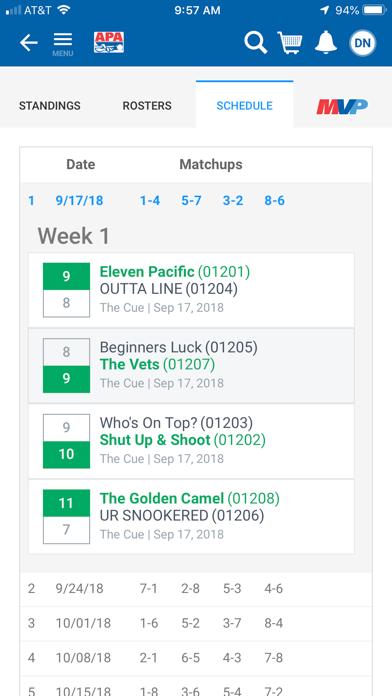 APA Pool League screenshot 1