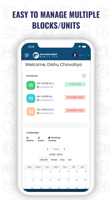 Apartment Management System screenshot 3