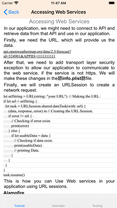 API Reference for IOS Develope screenshot 3