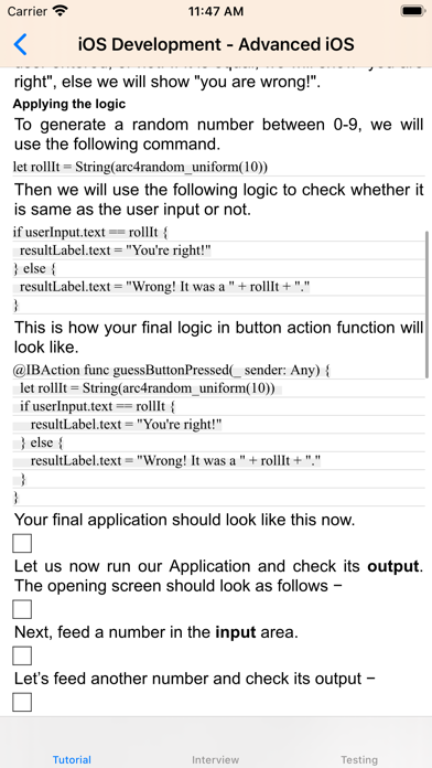 API Reference for IOS Develope screenshot 5
