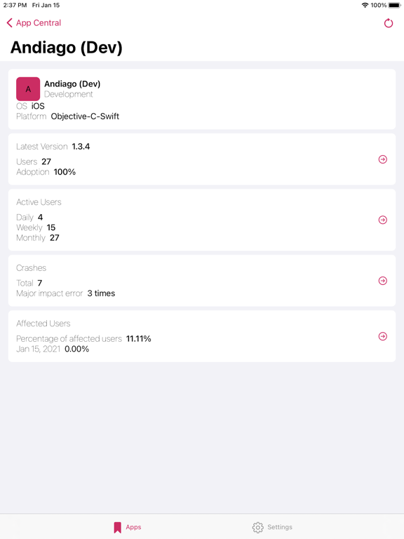 App Central screenshot 3