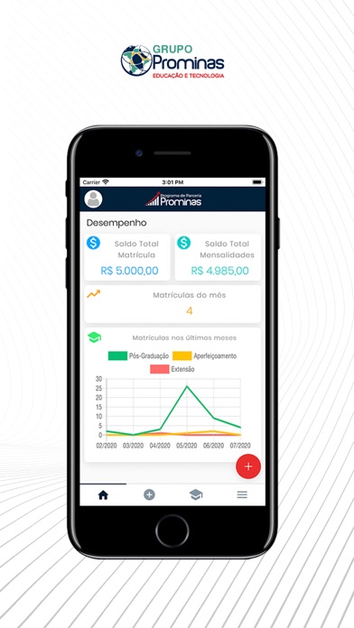 App Prominas screenshot 1