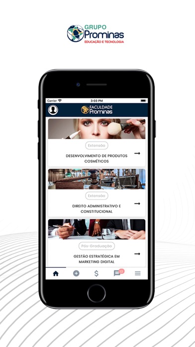 App Prominas screenshot 2
